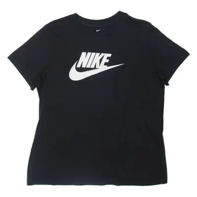 NIKE Boys T-Shirt Black L