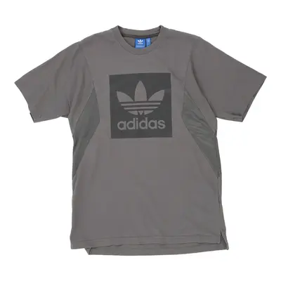 Adidas Graphic T-Shirt - Medium Grey Cotton