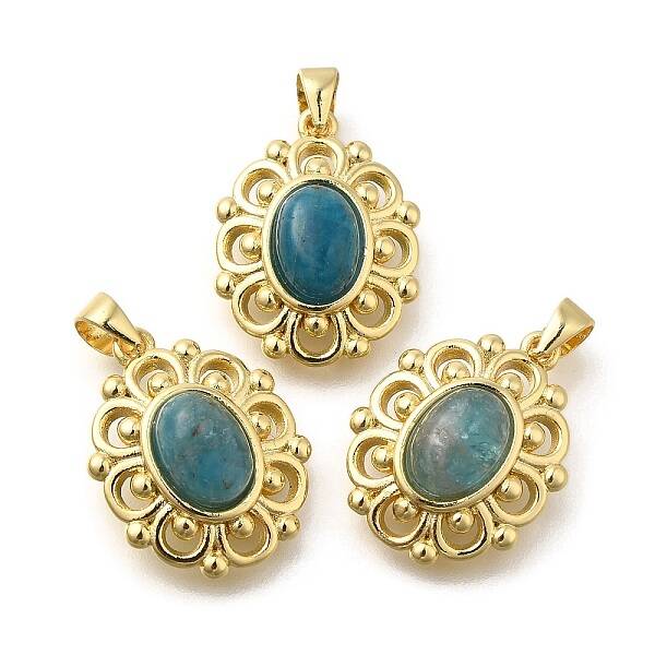 Natural Apatite Pendants