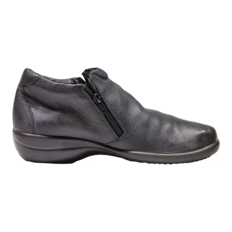 JOMOS Ankle Boots Black Leather Womens UK 6
