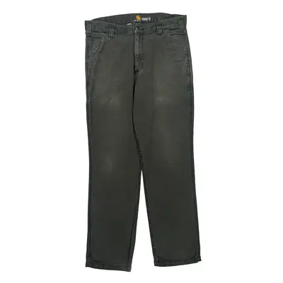 Carhartt Trousers - 34W 32L Grey Cotton Blend