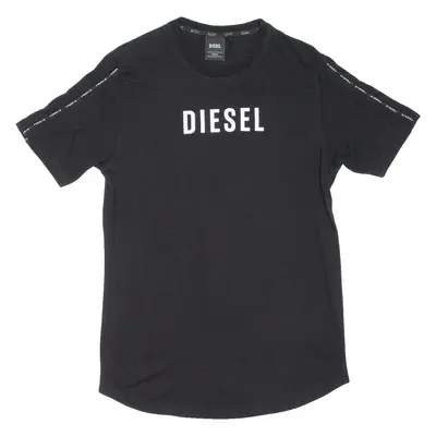 DIESEL Womens T-Shirt Black M