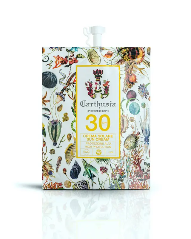 Carthusia A'mmare Sun Cream SPF30 Moisturizing Scented 100ml