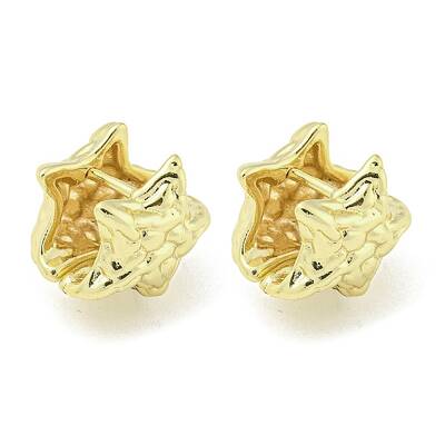 Brass Hoop Earrings