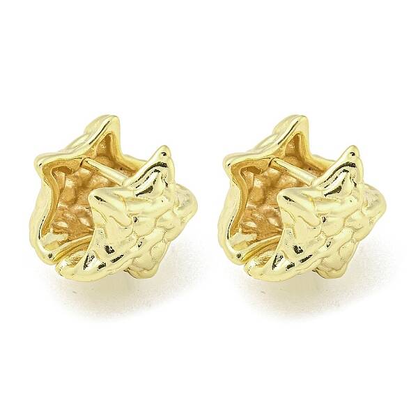 Brass Hoop Earrings