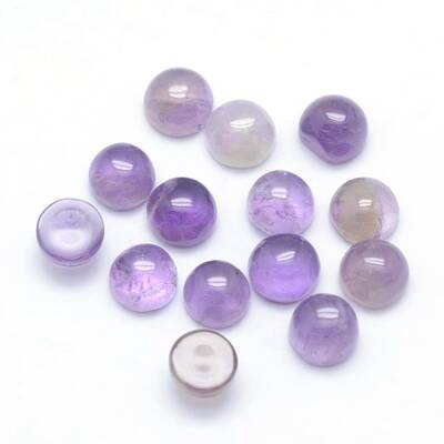 Natural Amethyst Cabochons