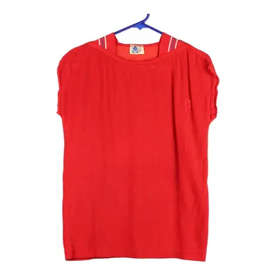Unbranded Top - Large Red Cotton
