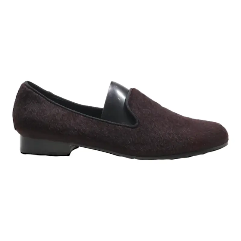 STRENESSE Loafer Shoes Purple Synthetic Mens UK 6