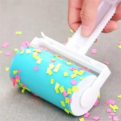 Random Color Pet Hair Removal Roller, Reusable Pet Hair Remover, Pet Hair Removing Sticker, Pet Hair Grooming Accessories, Ca...