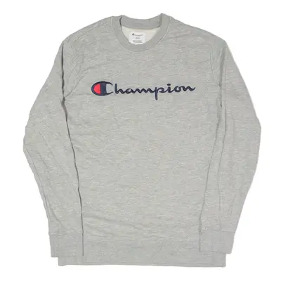CHAMPION Sweatshirt Grey Mens S