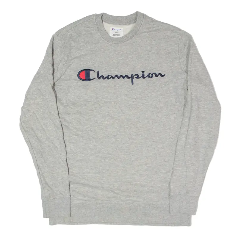 CHAMPION Sweatshirt Grey Mens S