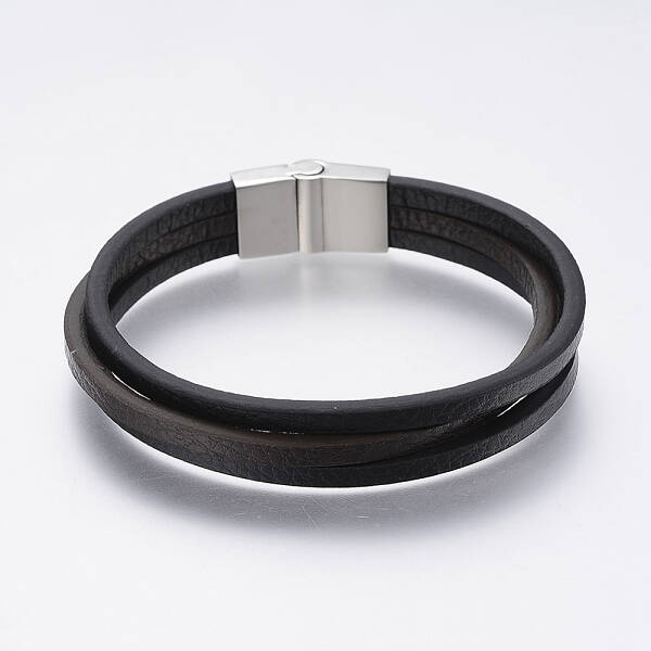 Leather Cord Multi-strand Bracelets
