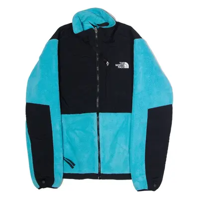 THE NORTH FACE Womens Fleece Jacket Blue Colourblock M