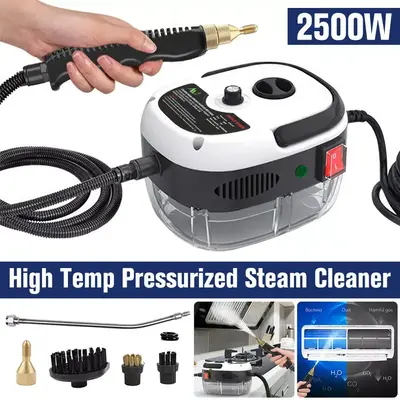 Car Steam Cleaner, High Temperature & High Pressure Car Steam Cleaner, Multifunctional Car Cleaning Tool For Car Air Conditio...