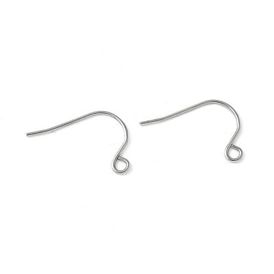 316 Surgical Stainless Steel Earring Hooks