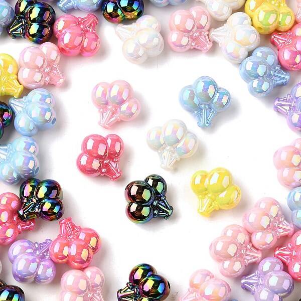 UV Plating Opaque Acrylic Beads