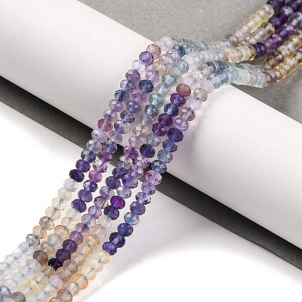 Natural Fluorite Beads Strands