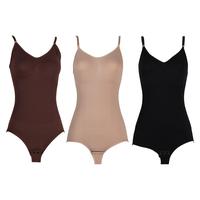 COLISHELL Women's Shapewear Bodysuit Tummy Control Body Shaper Seamless Compression Shaping Bodysuit Snatch Slimming Body Sha...