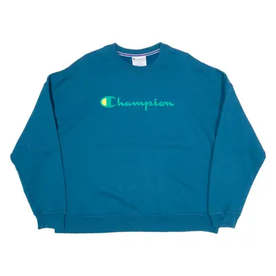 CHAMPION Authentic Athletic Wear Womens Sweatshirt Blue XL