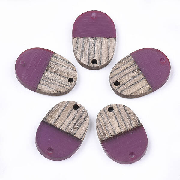Resin & Wenge Wood Links connectors