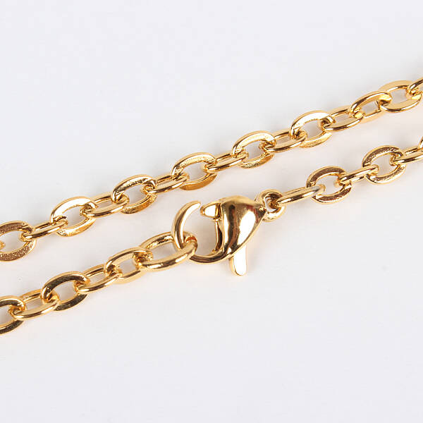 304 Stainless Steel Cable Chain for Necklace Making