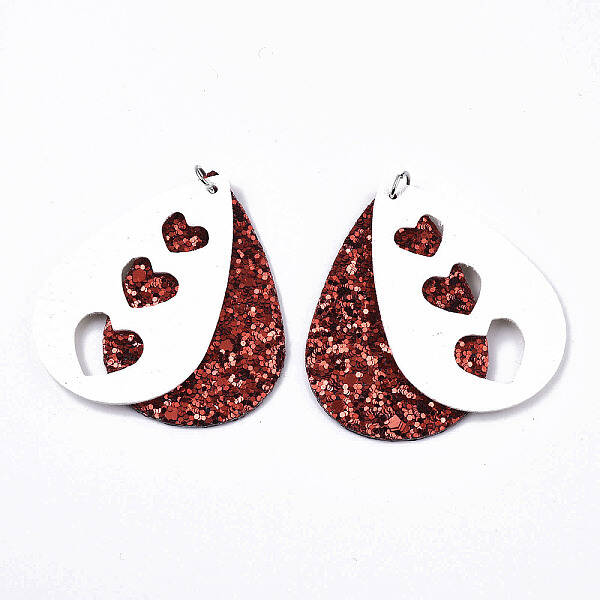PU Leather Big Pendants