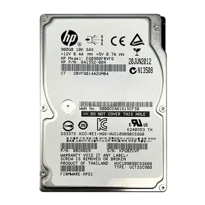 0B26029 Hitachi 900GB 6Gb/s SAS 10000 2.5-inch 64MB Hard Drive