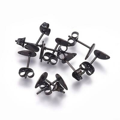 304 Stainless Steel Stud Earring Findings
