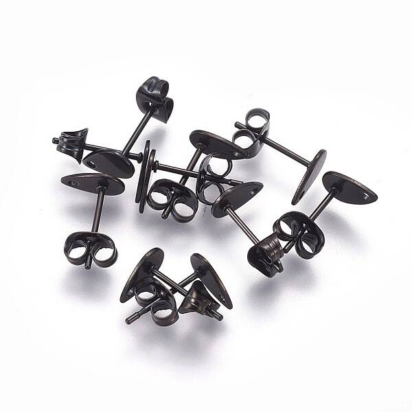 304 Stainless Steel Stud Earring Findings
