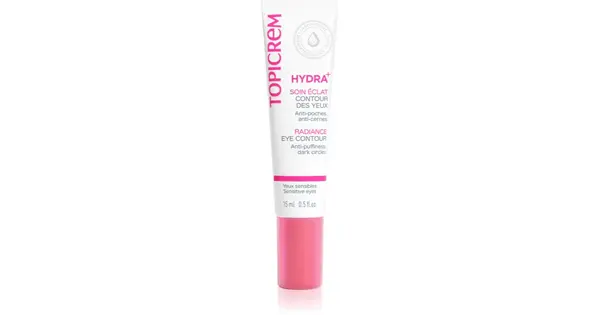 Topicrem Hydra+ - Bright Eye Contour Treatment - Sensitive Eyes 15 ml
