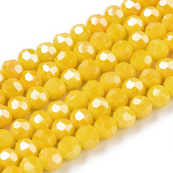 Opaque Glass Beads Strands