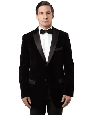 Mens Velvet Blazer - Velvet Jacket Big And Tall Velvet Blazer - Sportcoat