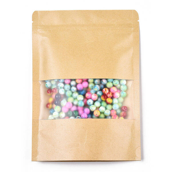 Resealable Kraft Paper Bags