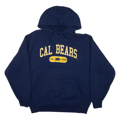 Cal Bears Mens Blue Hoodie USA M