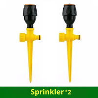 360° Adjustable Garden Water Nozzle Set – Rotating Hose Attachment for Plants & Outdoor Cleaning