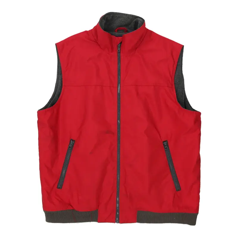 Chaps Ralph Lauren Gilet - Large Red Polyester