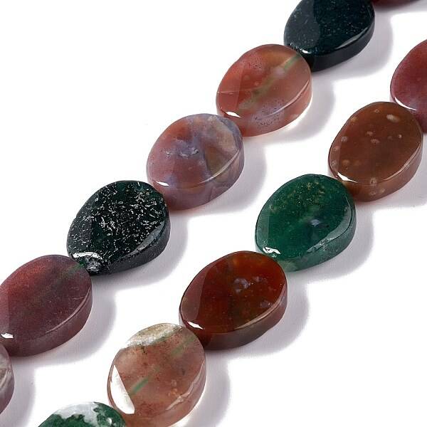 Natural Indian Agate Beads Strands