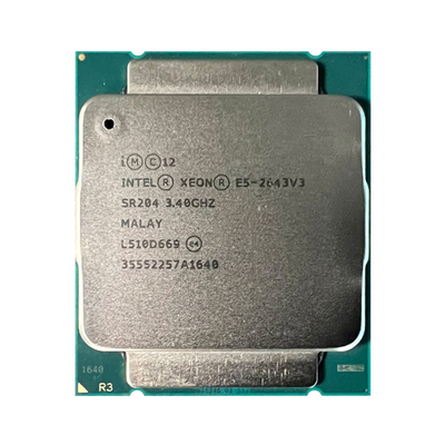 727017-B21 HP 3.40GHz 9.6GT/s QPI 20MB L3 Cache Socket LGA2011-3 Intel Xeon E5-2643 v3 6-Core Processor for ProLiant BL460c G...
