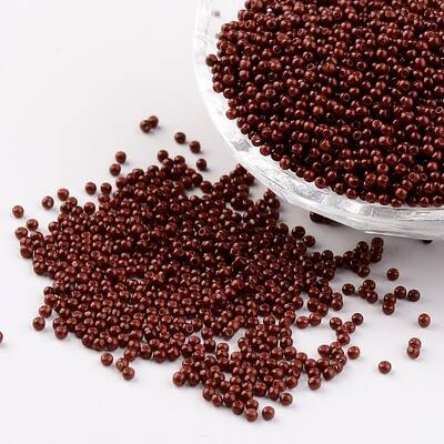 12/0 Grade A Baking Paint Glass Seed Spacer Beads