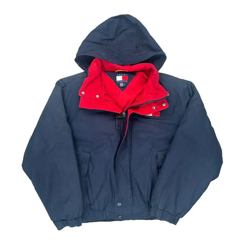 Tommy Hilfiger Jacket - Medium Navy Cotton