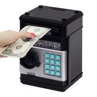 Cash Coin Piggy Bank, Electronic Coin Bank, Money Saving Machine Cash Saving Box, Home Decor for Home Office, Gift for Kids [...