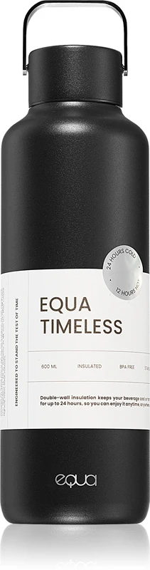Equa Timeless Thermo thermos small Dark color 600 ml