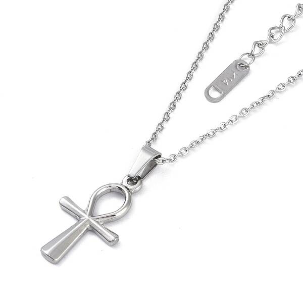 Non-Tarnish Ion Plating(IP) 304 Stainless Steel Cable Chain Necklaces