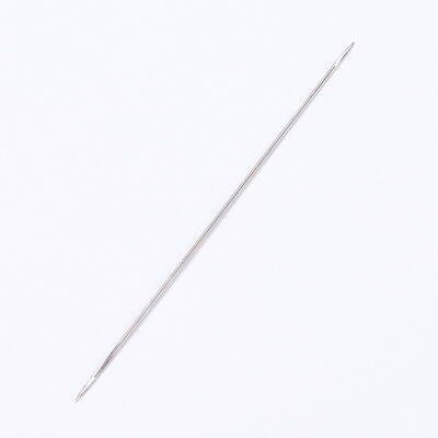 Iron Open Beading Needle