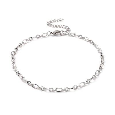 Non-Tarnish 304 Stainless Steel Figaro Chain Bracelet for Men Women