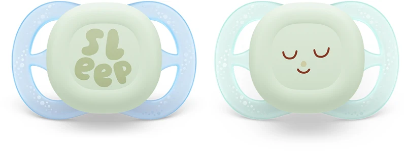 Philips Avent Ultrastart Night 0-2 months pacifier bambino 2 pieces