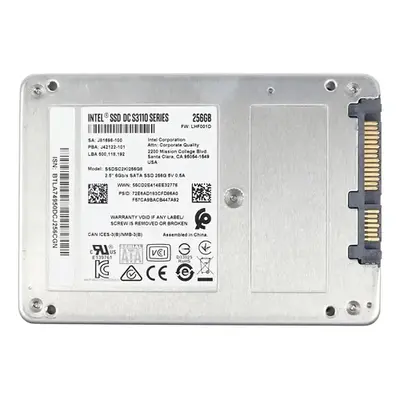 Intel SSDSC2KI256G801 | DC S3110 256GB Triple-Level Cell SATA 6Gb/s 2.5-Inch Solid State Drive