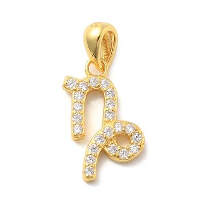 925 Sterling Sliver Micro Pave Clear Cubic Zirconia Pendants