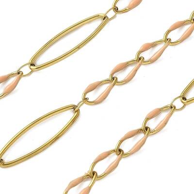 304 Stainless Steel Enamel Link Chains