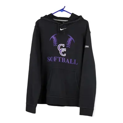 CC Softball Nike Hoodie - Medium Black Cotton Blend